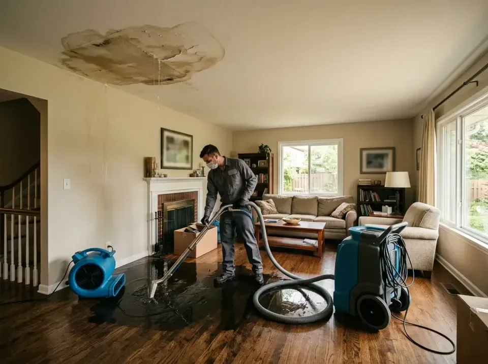 attic-pipe-burst-ceiling-drip-008 — frequently asked questions, Water Damage Restoration & Carpet Care in Batavia, OH